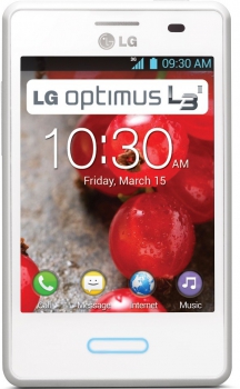 LG E430 Optimus L3 II White LG E430 Optimus L3 II White
